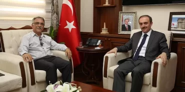 Ünsal Karabulut, Vali Cüneyt Epcim’i Ziyaret Etti