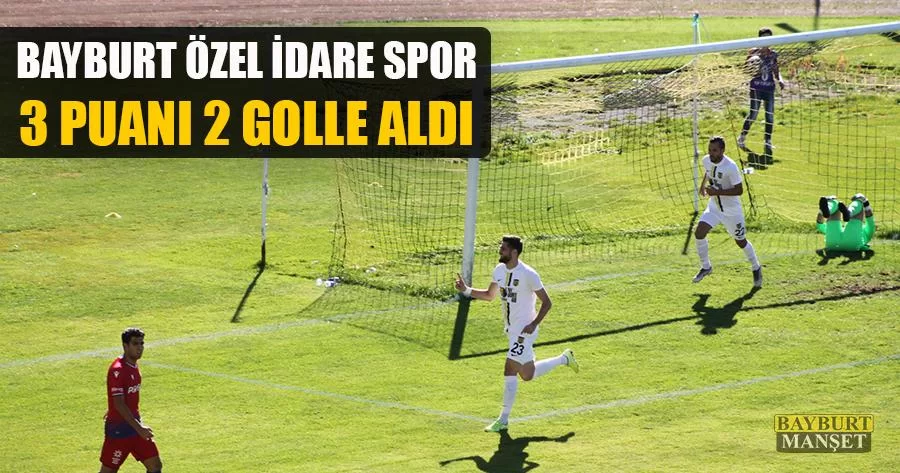 Bayburt Özel İdare Spor 3 Puanı 2 Golle Aldı