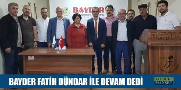 BAYDER Fatih Dündar İle Devam Dedi