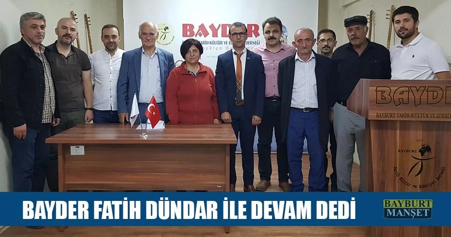 BAYDER Fatih Dündar İle Devam Dedi