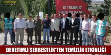 Denetimli Serbestlik'ten Temizlik Etkinliği