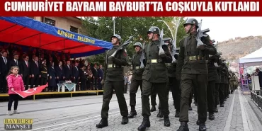 Cumhuriyet Bayramı Bayburt’ta Coşkuyla Kutlandı