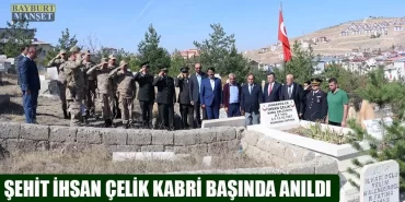Şehit İhsan Çelik Kabri Başında Anıldı
