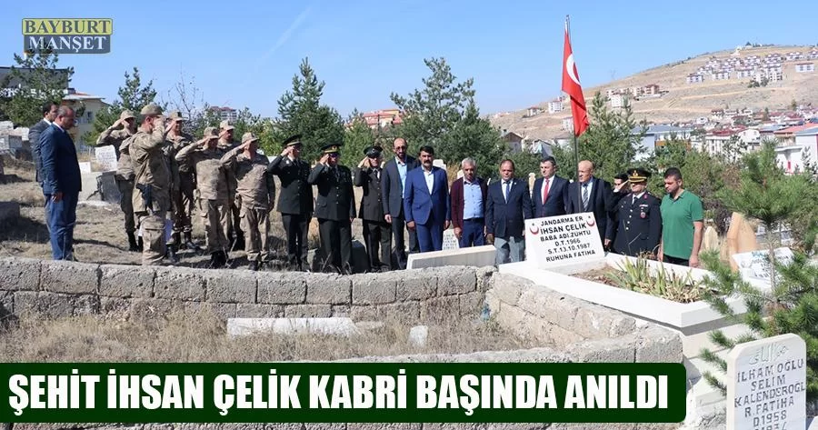 Şehit İhsan Çelik Kabri Başında Anıldı