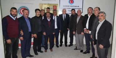 Başkan Pekmezci Muhtarlar Derneği’ni Ziyaret Etti