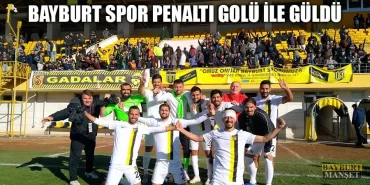 Bayburt Spor Penaltı Golü İle Güldü