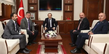 TBB Başkanı Metin Feyzioğlu, Vali Epcim’i Ziyaret Etti