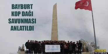 Bayburt Kop Dağı Savunması Gençlere Anlatıldı