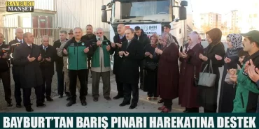 Bayburt'tan Barış Pınarı Harekatına Destek