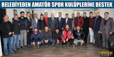 Bayburt Belediyesinden Amatör Spor Kulüplerine Destek