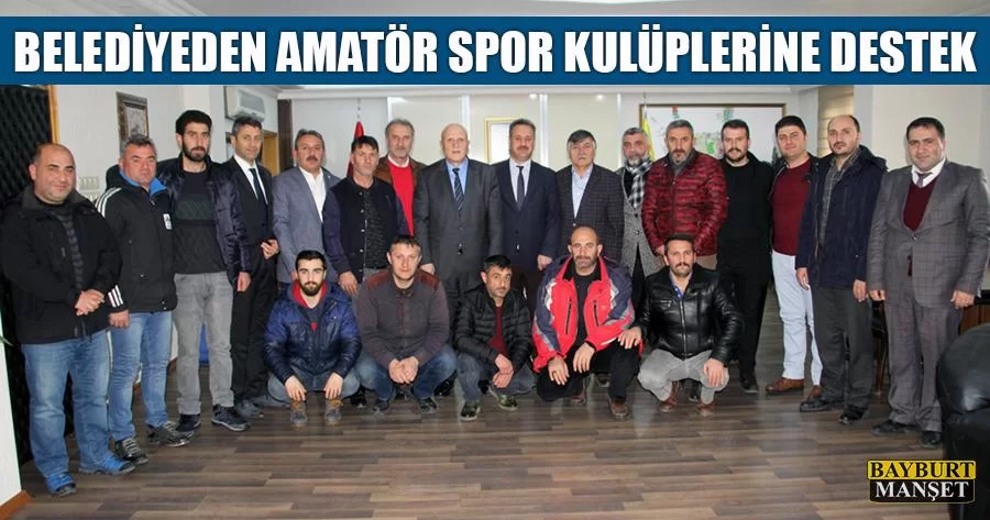 Bayburt Belediyesinden Amatör Spor Kulüplerine Destek