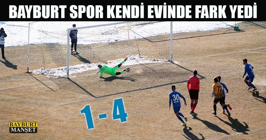 Bayburt Spor Kendi Evinde Fark Yedi