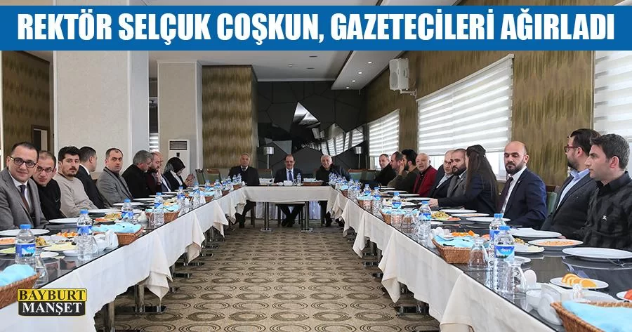 Rektör Selçuk Coşkun, Gazetecileri Ağırladı