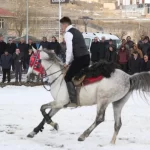Bayburt Kurtuluş Etkinliklerinde Cirit Coşkusu