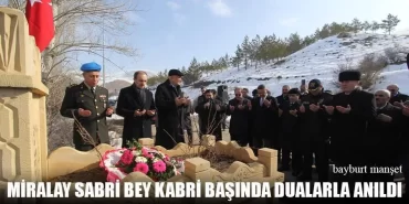 Miralay Sabri Bey Kabri Başında Anıldı