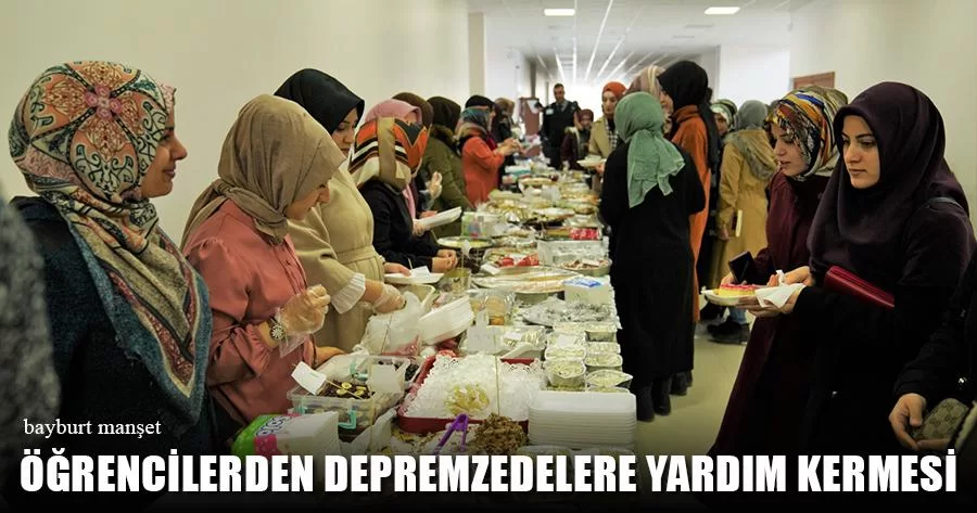 Öğrencilerden Depremzedelere Yardım Kermesi