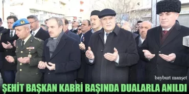 Şehit Başkan Kabri Başında Dualarla Anıldı