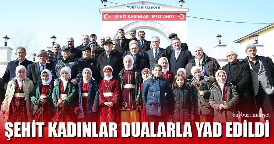 Şehit Kadınlar Dualarla Yad Edildi