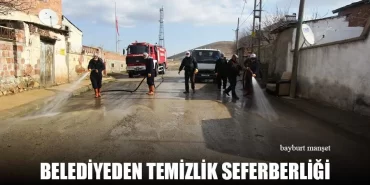 Belediyeden Temizlik Seferberliği