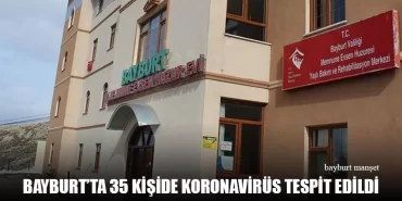 Bayburt’ta 35 kişide Koronavirüs Tespit Edildi