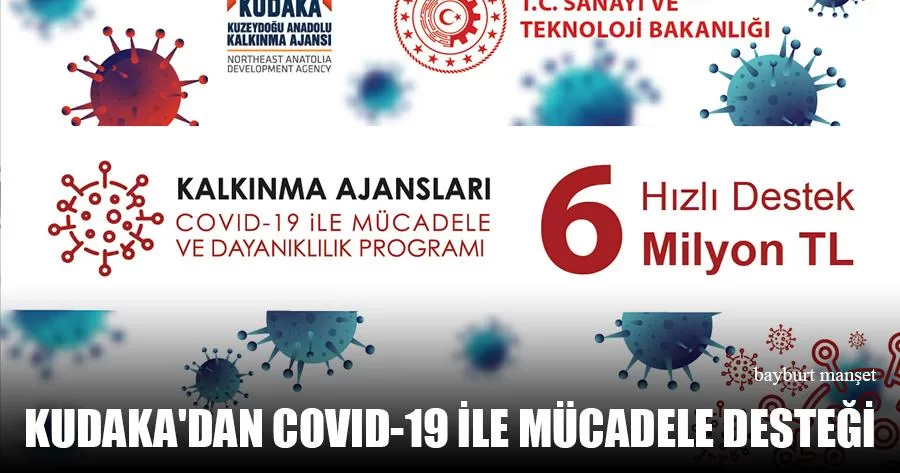 KUDAKA'dan COVID-19 ile Mücadele Desteği