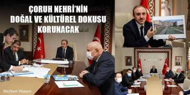 Çoruh Nehri'nin Doğal Ve Kültürel Dokusu Korunacak