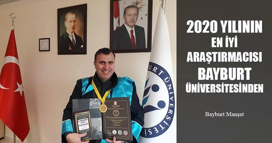 2020 Yılının En İyi Araştırmacısı Bayburt Üniversitesinden