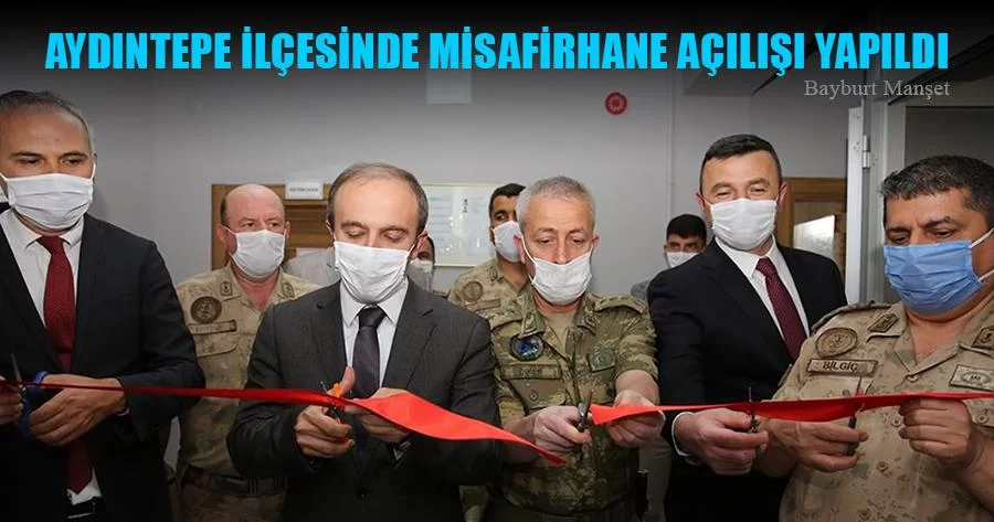 Aydıntepe İlçesinde Misafirhane Açılışı Yapıldı