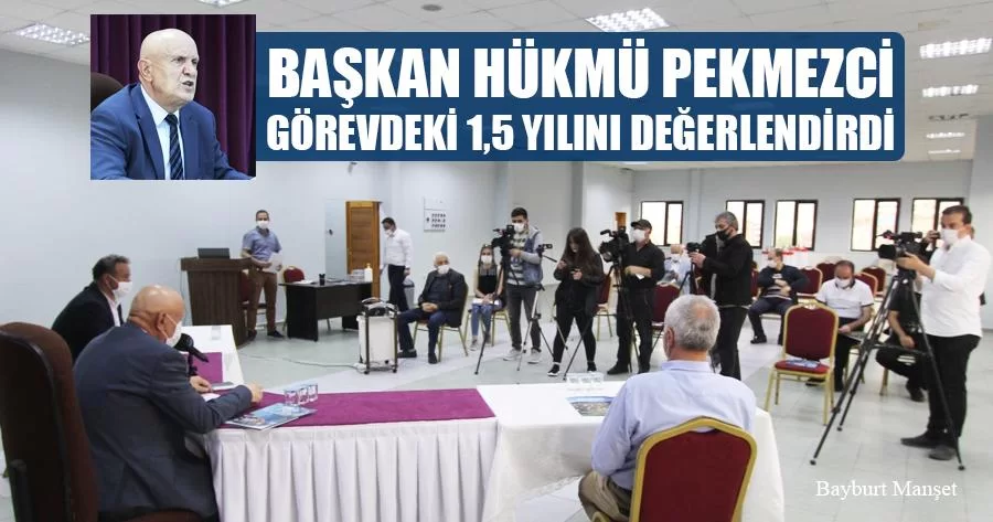 Başkan Hükmü Pekmezci Görevdeki 1,5 Yılını Değerlendirdi