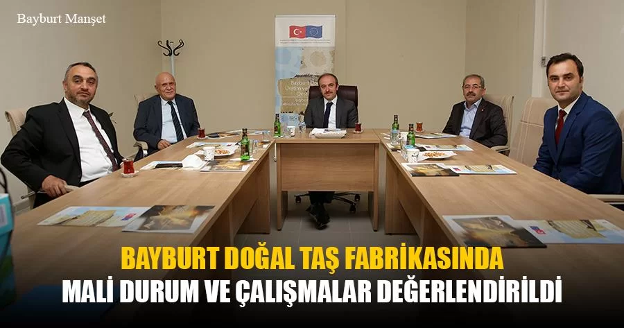 Bayburt Doğal Taş Fabrikasında Mali Durum Değerlendirmesi