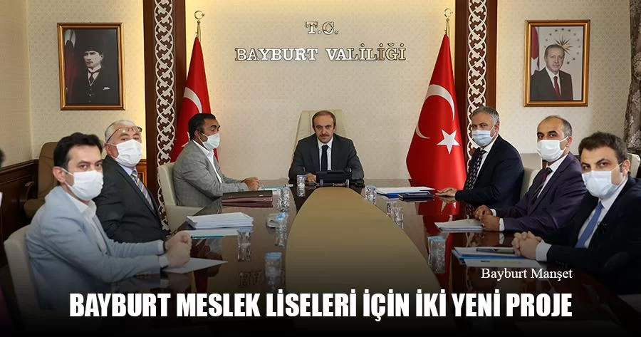 Bayburt Meslek Liseleri İçin İki Yeni Proje