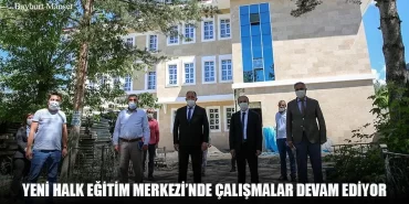 Yeni Halk Eğitim Merkezi'nde Çalışmalar Devam Ediyor