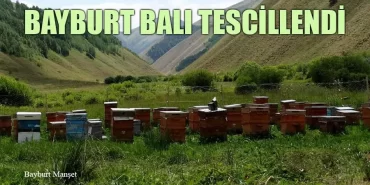 Bayburt Balı Tescillendi