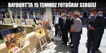 Bayburt’ta 15 Temmuz Fotoğraf Sergisi
