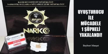 Uyuşturucu İle Mücadele, 1 Şüpheli Yakalandı!