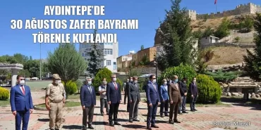Aydıntepe'de 30 Ağustos Zafer Bayramı Törenle Kutlandı