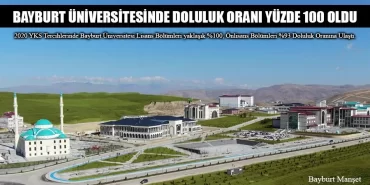 Bayburt Üniversitesinde Doluluk Oranı Yüzde 100 Oldu