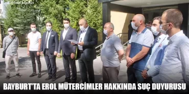 Bayburt’ta Erol Mütercimler Hakkında Suç Duyurusu