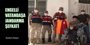 Engelli Vatandaşa Galatasaray Forması Hediye Edildi