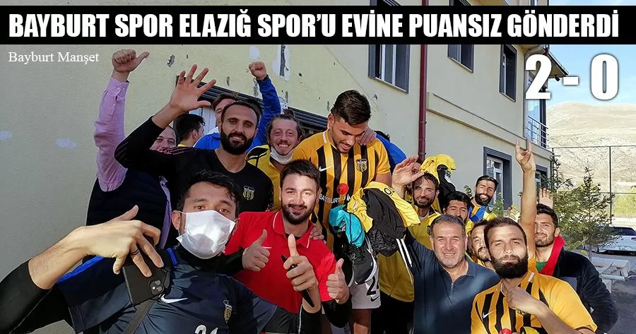 Bayburt Spor Elazığ Spor'u Evine Puansız Gönderdi