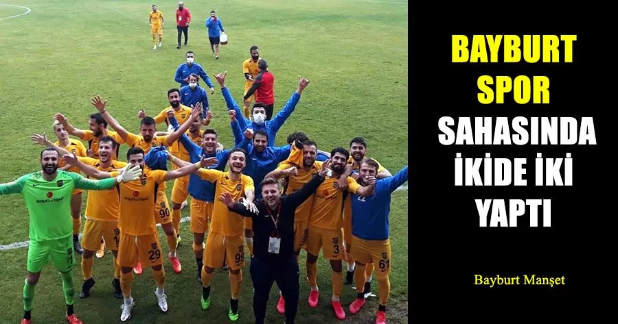 Bayburt Spor Sahasında İkide İki Yaptı