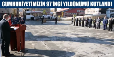 Cumhuriyetimizin 97’inci Yıldönümü Kutlandı