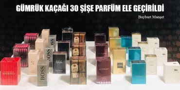 Gümrük Kaçağı 30 Şişe Parfüm Ele Geçirildi