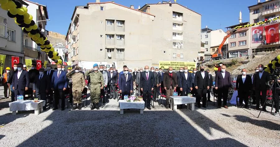 Veli Şaban Otoparkı Temel Atma Töreni Yapıldı