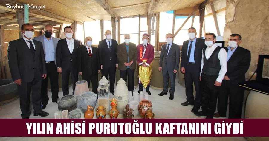 Yılın Ahisi Recai Purutoğlu Kaftanını Giydi