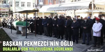 Başkan Pekmezci'nin Oğlu Dualarla Son Yolculuğuna Uğurlandı