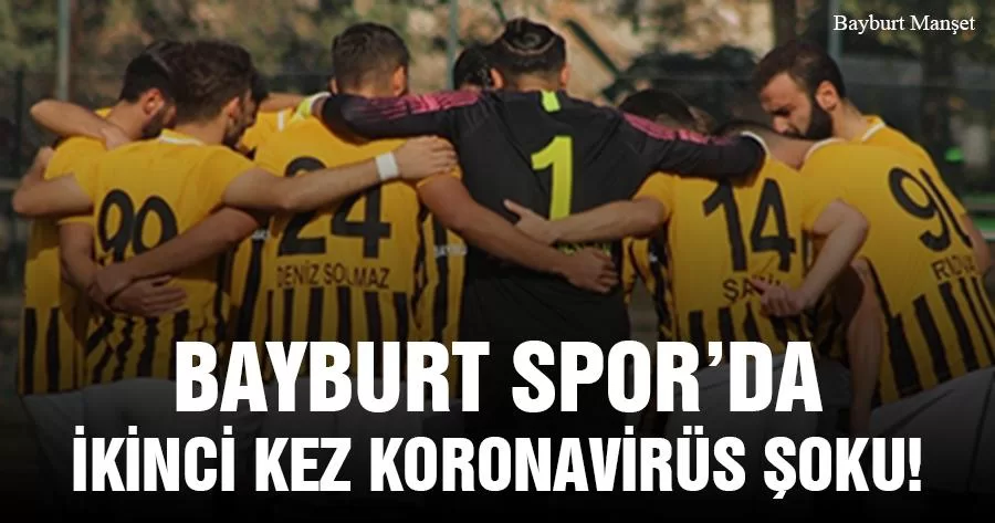 Bayburt Spor’da İkinci Kez Koronavirüs Şoku!