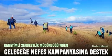 Denetimli Serbestlik Müdürlüğü'nden Geleceğe Nefes Kampanyasına Destek