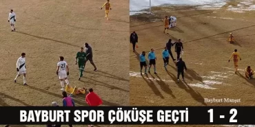 Bayburt Spor Çöküşe Geçti
