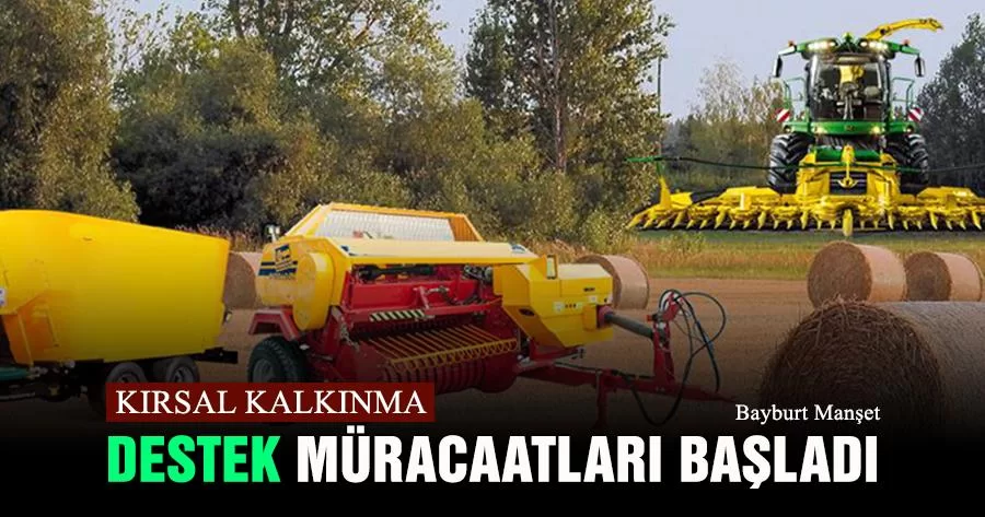 Kırsal Kalkınma Destek Müracaatları Başladı